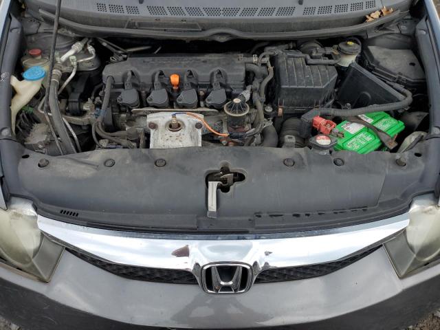 2HGFA1F93AH502308 - 2010 HONDA CIVIC EXL ნაცრისფერი ფოტო 11