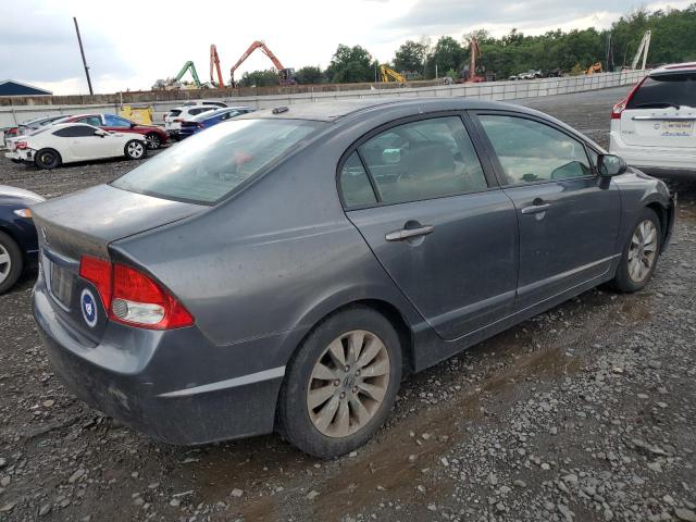 2HGFA1F93AH502308 - 2010 HONDA CIVIC EXL ნაცრისფერი ფოტო 3