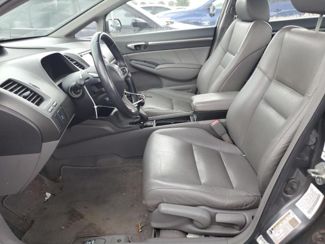 2HGFA1F93AH502308 - 2010 HONDA CIVIC EXL ნაცრისფერი ფოტო 7