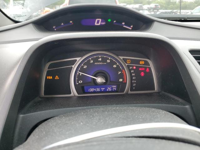 2HGFA1F93AH502308 - 2010 HONDA CIVIC EXL ნაცრისფერი ფოტო 9