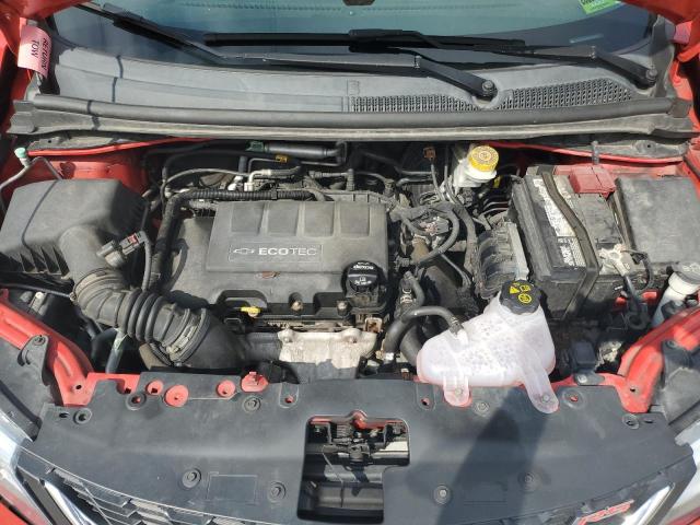 1G1JD5SB7H4105801 - 2017 CHEVROLET SONIC LT 红色 照片 11
