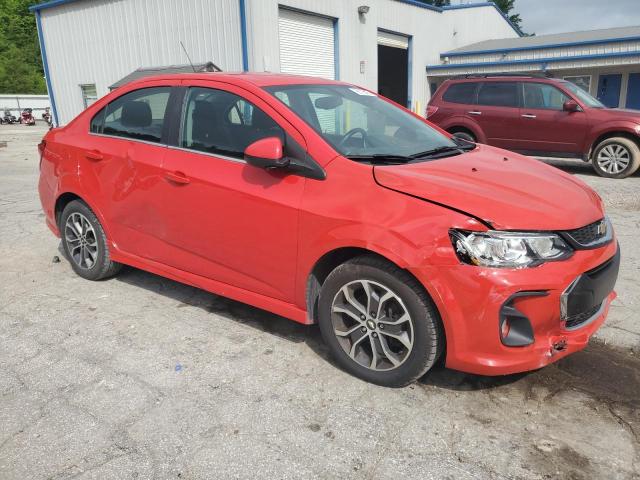 1G1JD5SB7H4105801 - 2017 CHEVROLET SONIC LT 红色 照片 4