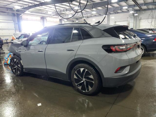 WVGTMPE29MP040381 - 2021 VOLKSWAGEN ID.4 PRO S Gris foto 2