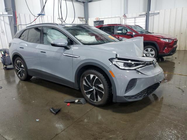 WVGTMPE29MP040381 - 2021 VOLKSWAGEN ID.4 PRO S Gris foto 4