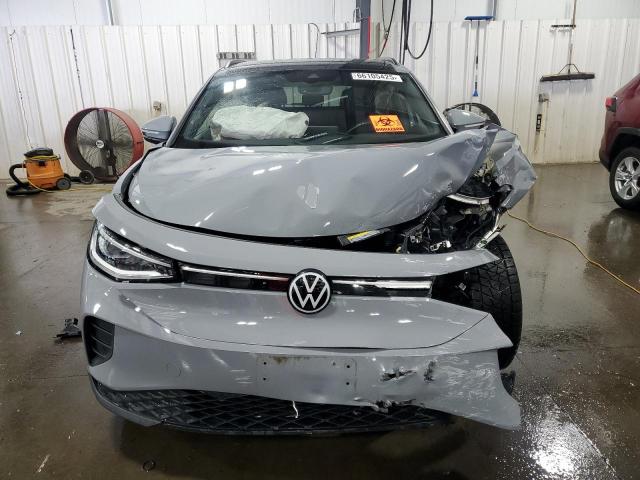 WVGTMPE29MP040381 - 2021 VOLKSWAGEN ID.4 PRO S Gris foto 5