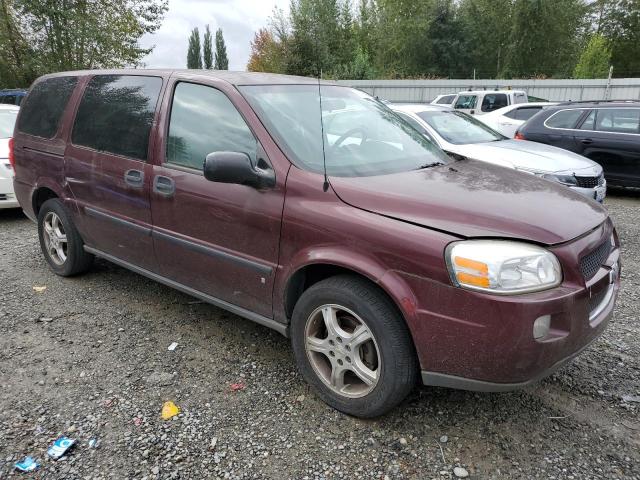 1GNDV23118D210962 - 2008 CHEVROLET UPLANDER LS BURGUNDY photo 4