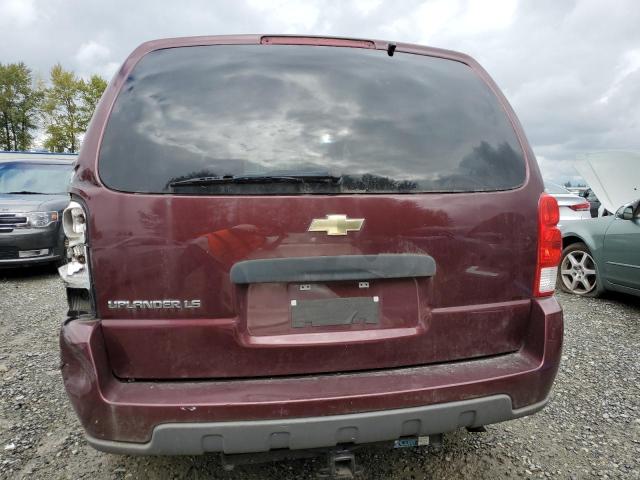 1GNDV23118D210962 - 2008 CHEVROLET UPLANDER LS BURGUNDY photo 6