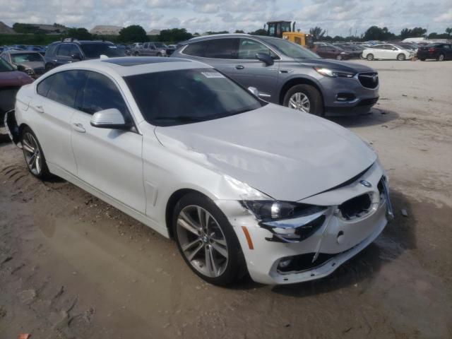 WBA4J1C51KBM17546 - 2019 BMW 430I GRAN COUPE WHITE photo 4