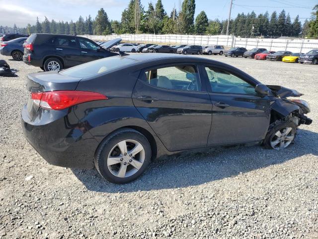 5NPDH4AE9DH242547 - 2013 HYUNDAI ELANTRA GLS BLACK photo 3