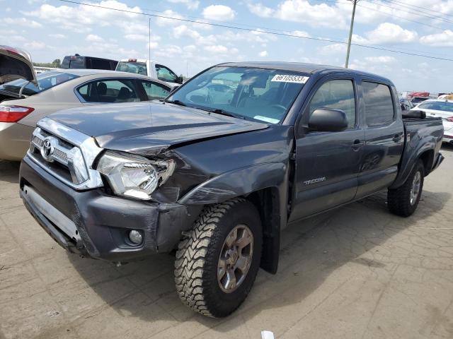 3TMJU4GNXDM150475 - 2013 TOYOTA TACOMA DOUBLE CAB PRERUNNER CHARCOAL photo 1