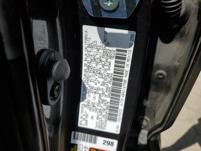 3TMJU4GNXDM150475 - 2013 TOYOTA TACOMA DOUBLE CAB PRERUNNER CHARCOAL photo 12