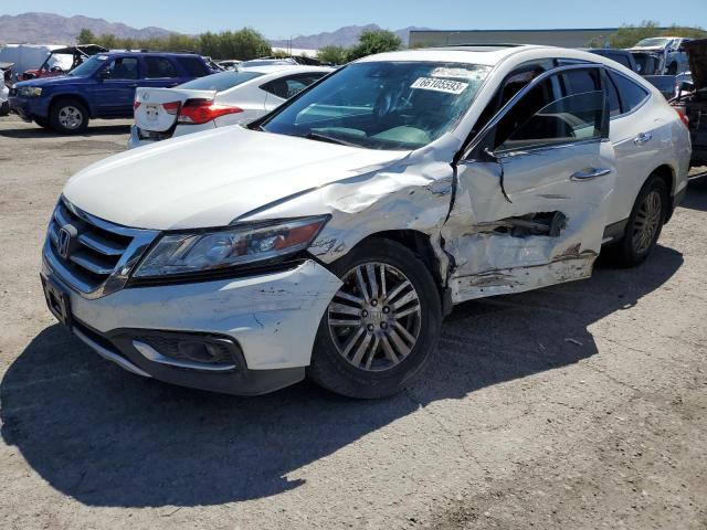 5J6TF3H53EL001723 - 2014 HONDA CROSSTOUR EXL WHITE photo 1