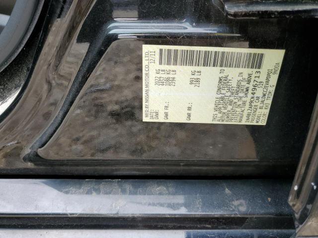 1N4BL2AP9CN496713 - 2012 NISSAN ALTIMA SR 黑色 照片 12