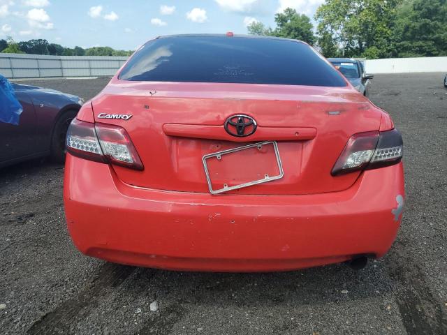 4T1BF3EK0AU554762 - 2010 TOYOTA CAMRY BASE RED photo 6