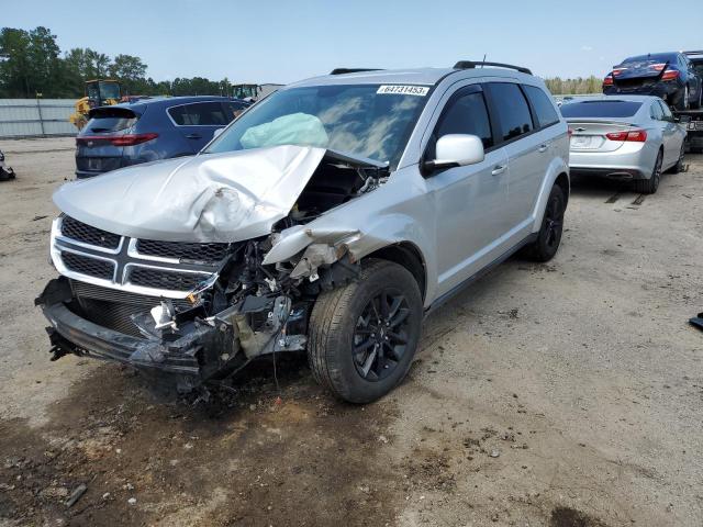 3C4PDCBB7ET112257 - 2014 DODGE JOURNEY SXT SILVER photo 1