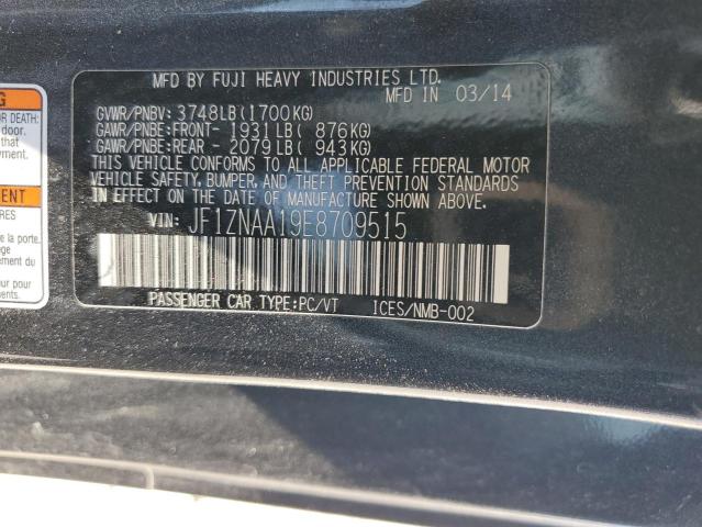 JF1ZNAA19E8709515 - 2014 TOYOTA SCION FR-S 石墨色 照片 12