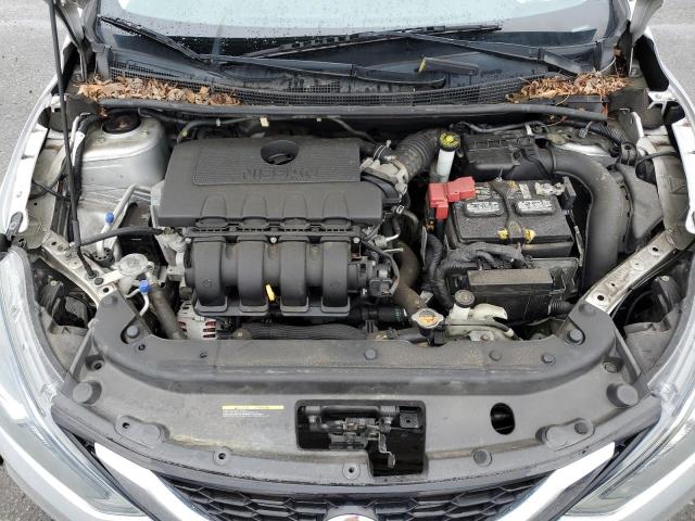 3N1AB7AP8HY300053 - 2017 NISSAN SENTRA S SILVER photo 11