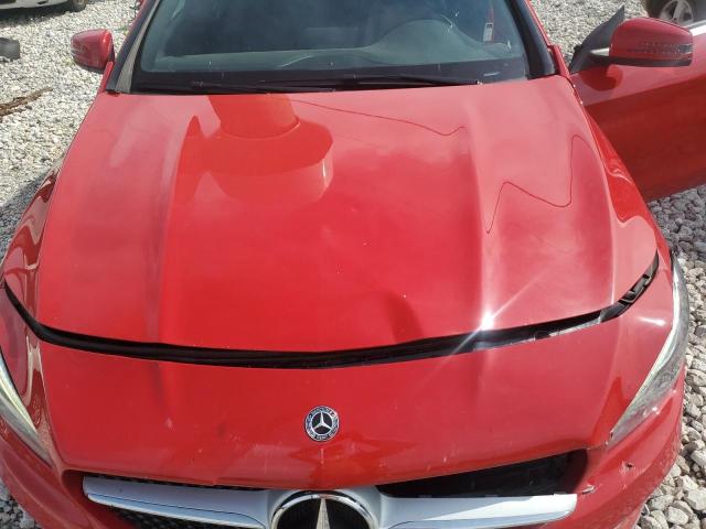 WDDSJ4GB7JN602554 - 2018 MERCEDES-BENZ CLA 250 4MATIC RED photo 11