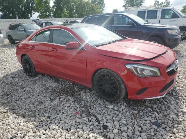 WDDSJ4GB7JN602554 - 2018 MERCEDES-BENZ CLA 250 4MATIC RED photo 4