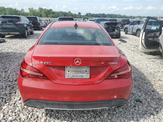 WDDSJ4GB7JN602554 - 2018 MERCEDES-BENZ CLA 250 4MATIC RED photo 6