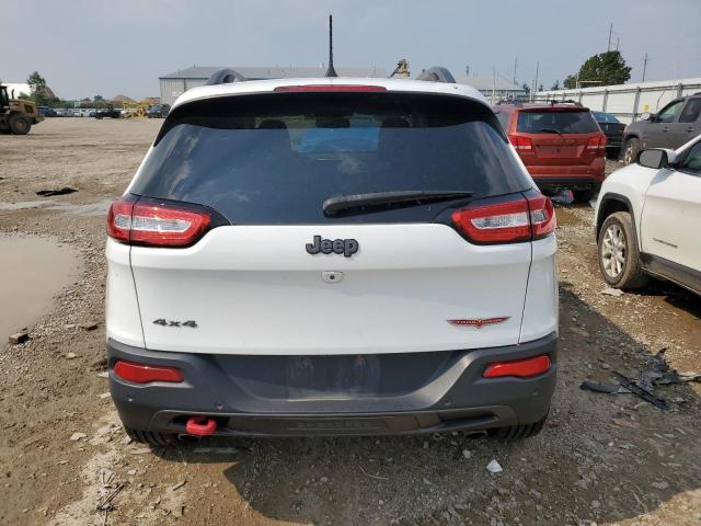 1C4PJMBX5JD607907 - 2018 JEEP CHEROKEE TRAILHAWK WHITE photo 6