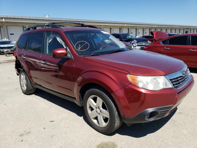 JF2SH64639H781082 - 2009 SUBARU FORESTER 2.5X LIMITED BURGUNDY photo 4