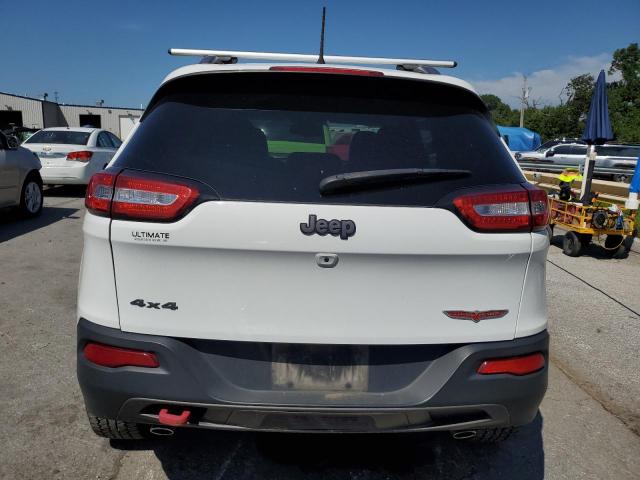 1C4PJMBS2GW326200 - 2016 JEEP CHEROKEE TRAILHAWK WHITE photo 6