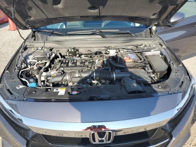 1HGCV1F1XNA043834 - 2022 HONDA ACCORD LX GRAY photo 11