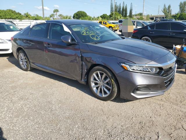 1HGCV1F1XNA043834 - 2022 HONDA ACCORD LX GRAY photo 4