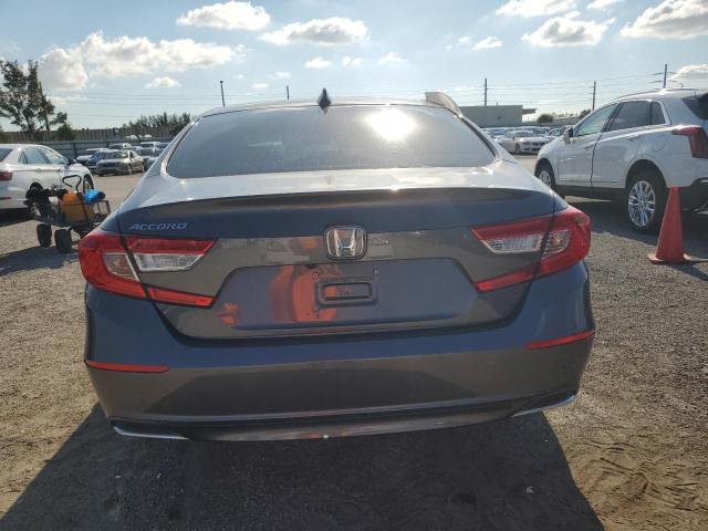 1HGCV1F1XNA043834 - 2022 HONDA ACCORD LX GRAY photo 6