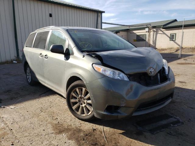 5TDDK3DC1BS008318 - 2011 TOYOTA SIENNA XLE GREEN photo 1