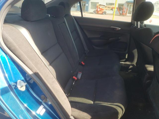 2HGFA1F66BH004613 - 2011 HONDA CIVIC LX-S Mavi foto 10
