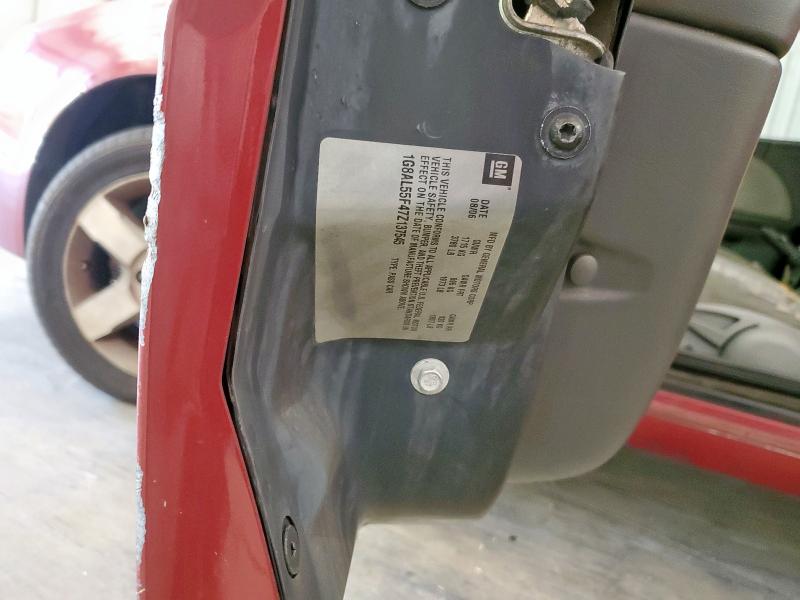 1G8AL55F47Z137545 - 2007 SATURN ION LEVEL 3 MAROON photo 12