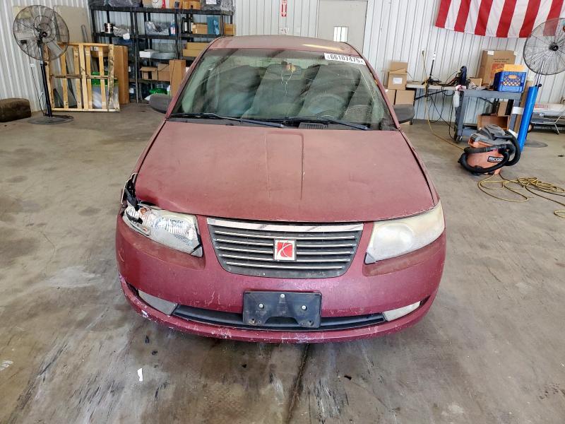 1G8AL55F47Z137545 - 2007 SATURN ION LEVEL 3 MAROON photo 5