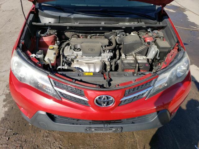 2T3RFREV3DW016290 - 2013 TOYOTA RAV4 XLE RED photo 12