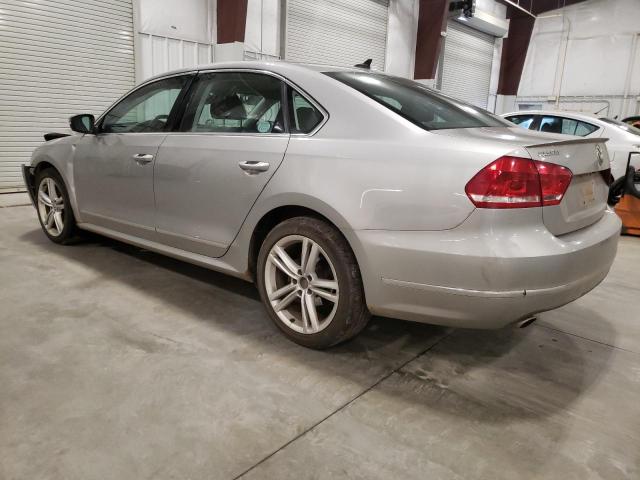 1VWCN7A30DC036935 - 2013 VOLKSWAGEN PASSAT SEL SILVER photo 2