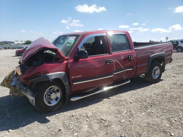 1GCGK23U64F176377 - 2004 CHEVROLET SILVERADO K2500 MAROON photo 1