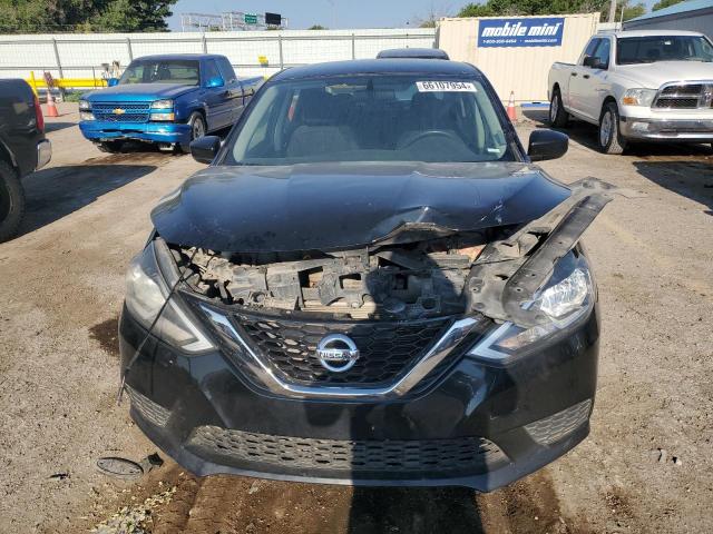 3N1AB7AP2HL640263 - 2017 NISSAN SENTRA S BLACK photo 5