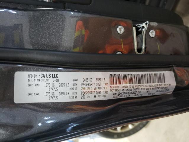 1C4PJMBX9KD182693 - 2019 JEEP CHEROKEE TRAILHAWK Boz foto 13