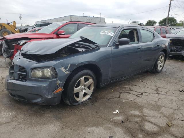 2B3KA43R08H116069 - 2008 DODGE CHARGER BLUE photo 1