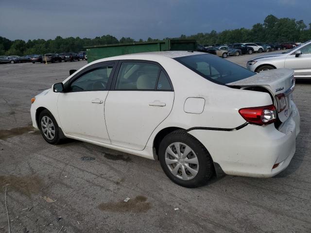 JTDBU4EE1BJ106253 - 2011 TOYOTA COROLLA BASE WHITE photo 2