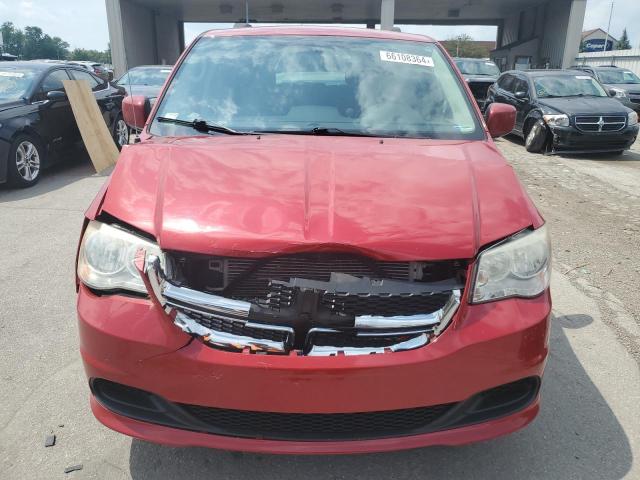 2C4RDGCG9ER244286 - 2014 DODGE GRAND CARA SXT RED photo 5