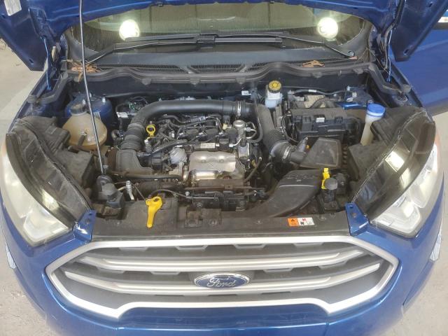 MAJ3P1TE2JC184370 - 2018 FORD ECOSPORT SE Көк фото 12