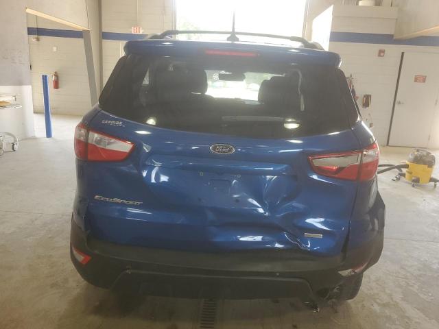 MAJ3P1TE2JC184370 - 2018 FORD ECOSPORT SE Көк фото 6