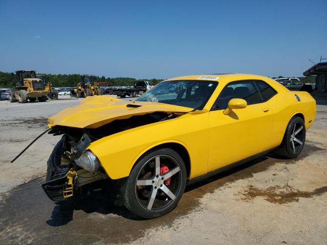 2C3CDYCJ2CH257153 - 2012 DODGE CHALLENGER SRT-8 YELLOW photo 1