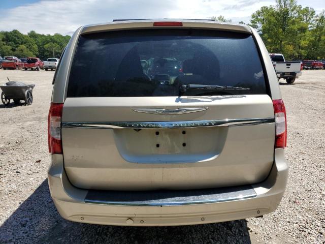 2C4RC1CG8CR270620 - 2012 CHRYSLER TOWN & COU TOURING L CREAM photo 6