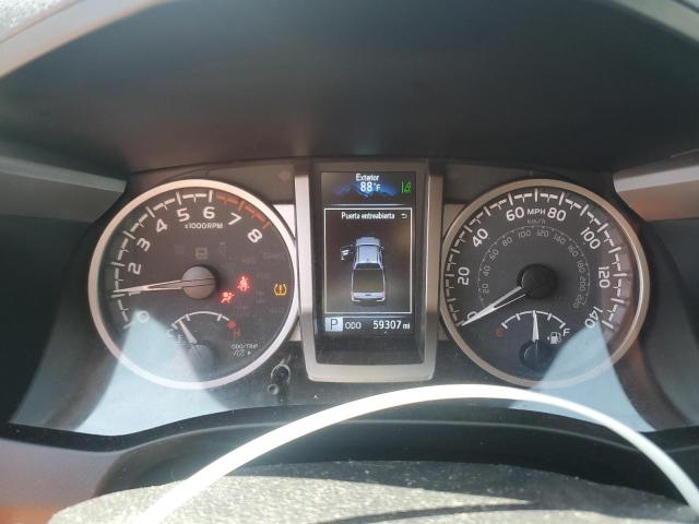 3TMCZ5AN1NM478717 - 2022 TOYOTA TACOMA DOUBLE CAB BLACK photo 9