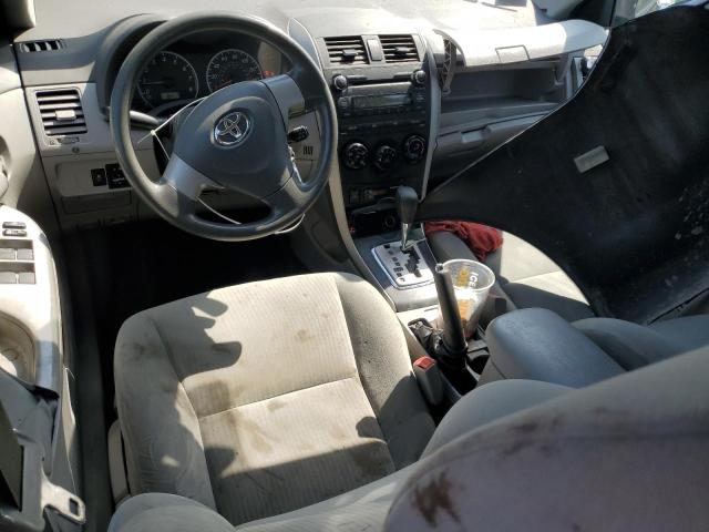 1NXBU4EE3AZ344419 - 2010 TOYOTA COROLLA BASE Սև լուսանկար 8