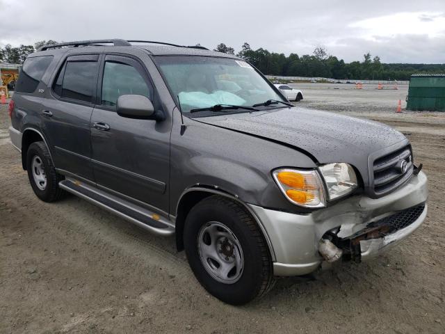 5TDZT34A73S195972 - 2003 TOYOTA SEQUOIA SR5 SILVER photo 4