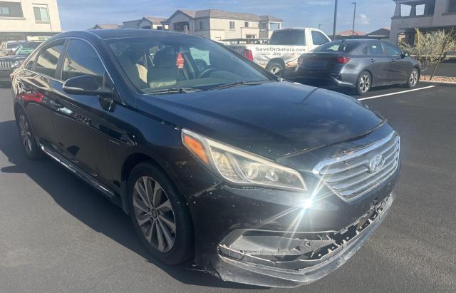 5NPE34AFXFH218336 - 2015 HYUNDAI SONATA SPORT BLACK photo 1